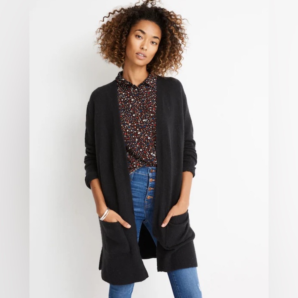 MADEWELL‎ Kent Open Front Cardigan Sweater